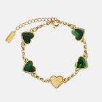 Ivy Heart Bracelet