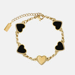 Noir Heart Bracelet