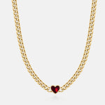 Ember Heart Necklace