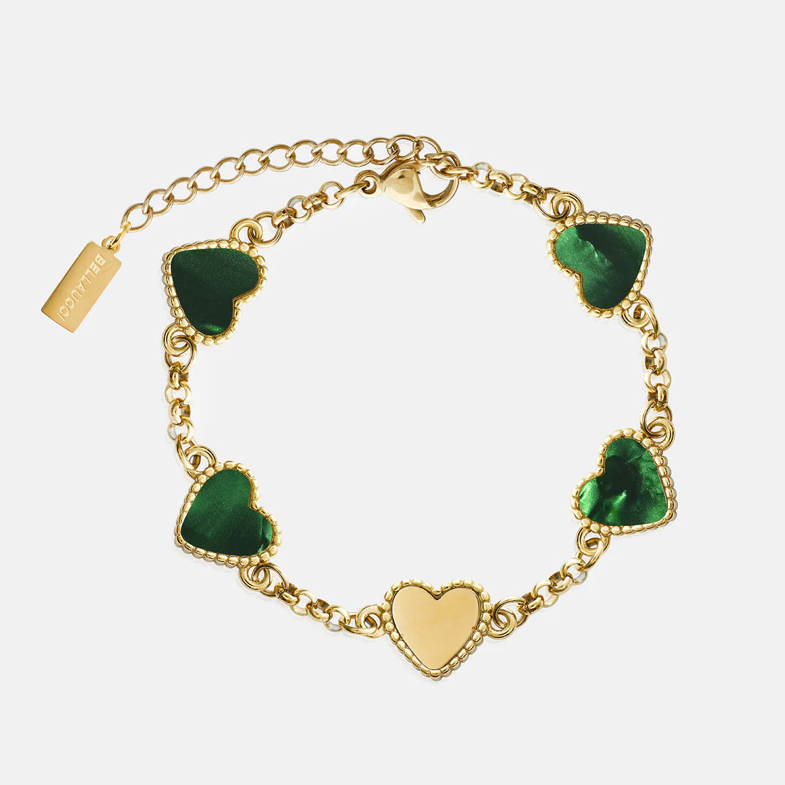 Ivy Heart Bracelet