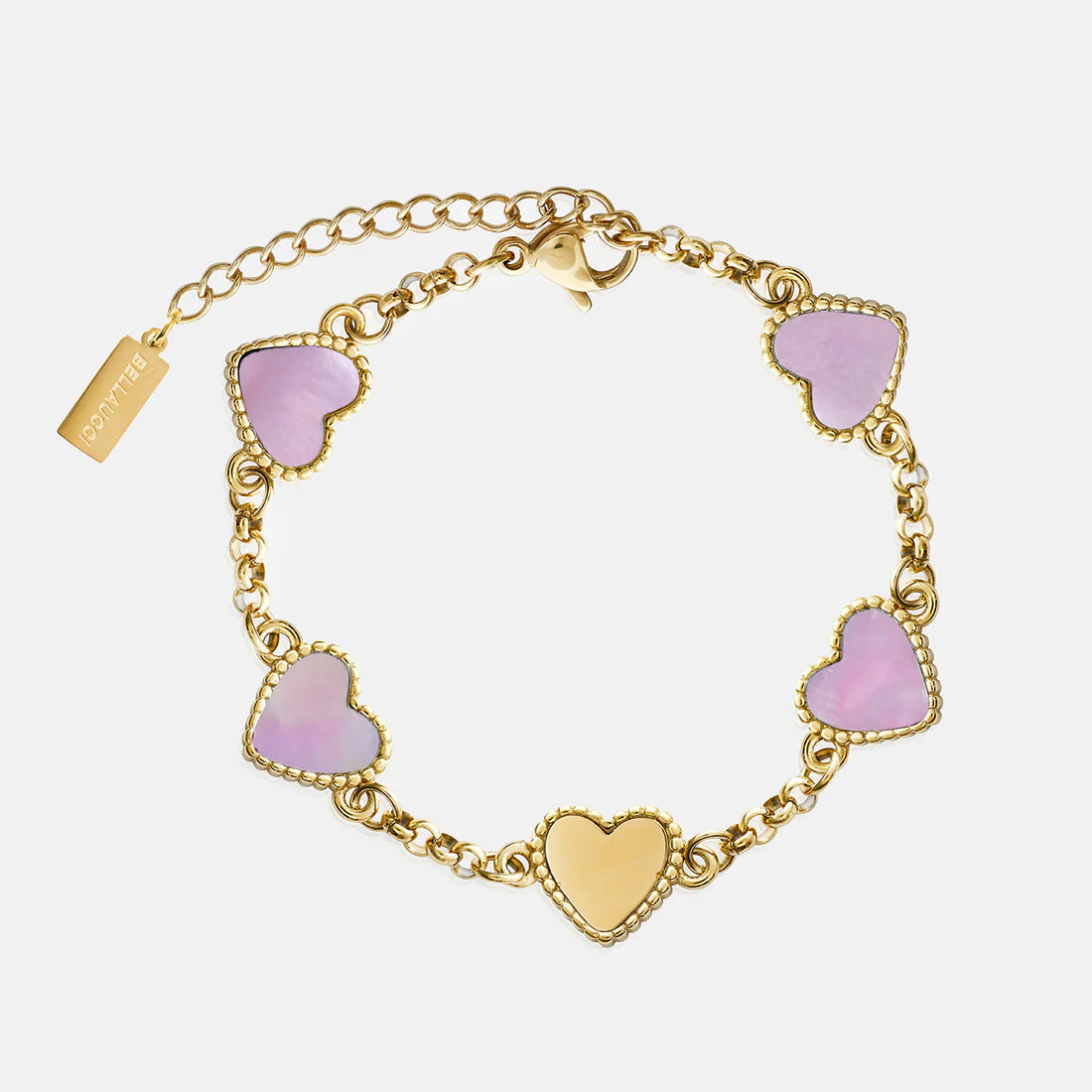 Blush Heart Bracelet