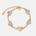 Blush Heart Bracelet
