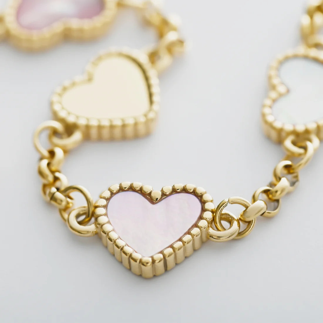 Blush Heart Bracelet