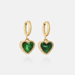 Ivy Heart Earrings