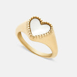 Luna Heart Ring